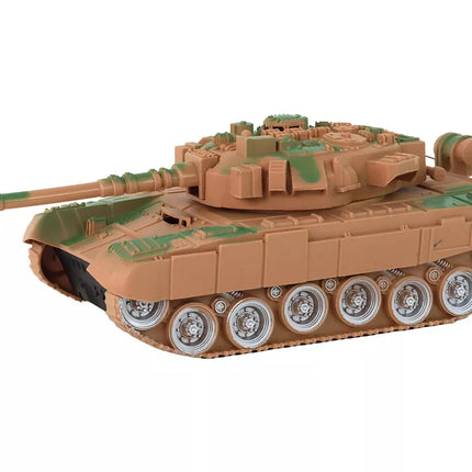 Nuotoliniu būdu valdomas R/C tankas su šviesomis, garsais ir smėliu 1:18 27MHz