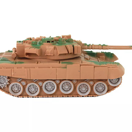 Nuotoliniu būdu valdomas R/C tankas su šviesomis, garsais ir smėliu 1:18 27MHz