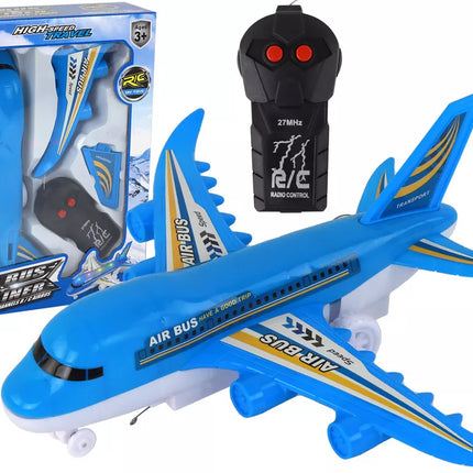 Nuotoliniu būdu valdomas lėktuvas R/C Šviesos Mėlynas „Pasidaryk pats“