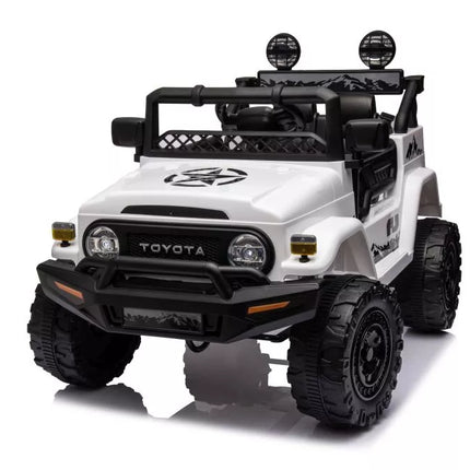 Akumuliatorinis automobilis Toyota FJ White 4x4