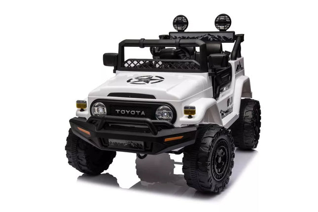 Akumuliatorinis automobilis Toyota FJ White 4x4