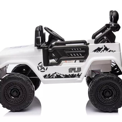 Akumuliatorinis automobilis Toyota FJ White 4x4