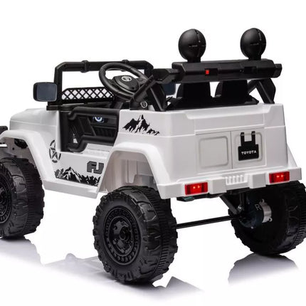 Akumuliatorinis automobilis Toyota FJ White 4x4