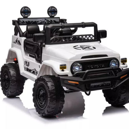 Akumuliatorinis automobilis Toyota FJ White 4x4