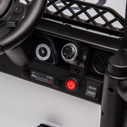 Akumuliatorinis automobilis Toyota FJ White 4x4