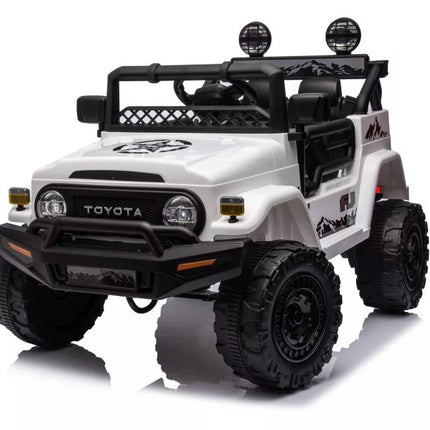 Akumuliatorinis automobilis Toyota FJ White 4x4