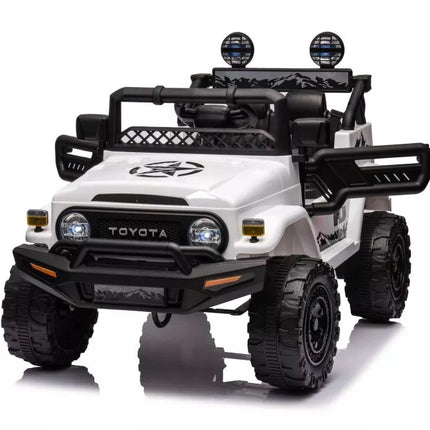 Akumuliatorinis automobilis Toyota FJ White 4x4
