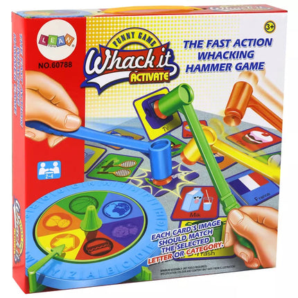 Arcade konkurencinis kortų žaidimas „Suk ir trenk kūju“