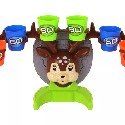 Arkadinio žaidimo kamuolio metimas į Jelonek taikinį