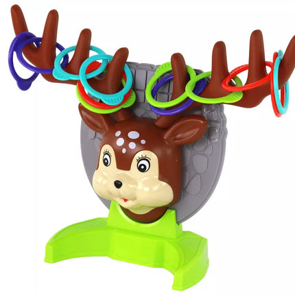 Šeimos arkadinis žaidimas – lanko mėtymas į elnią