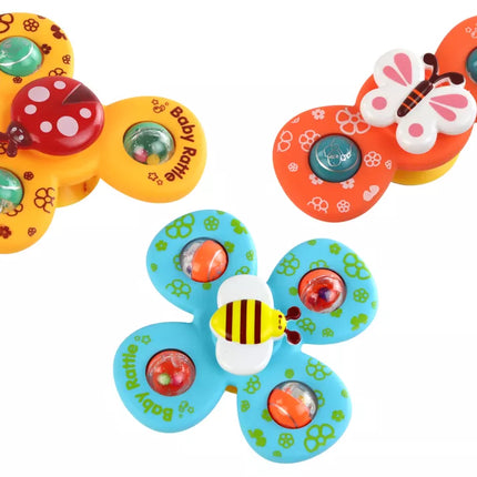 Judesiuose suktukai Boružėlė Bitė Drugelis siurbtukai