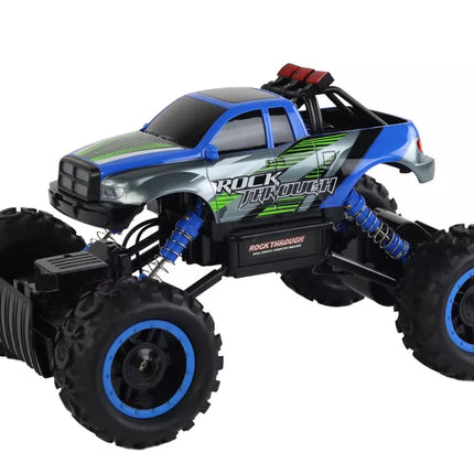 Visureigis nuotoliniu būdu valdomas RC automobilis 1:14 2.4G mėlynas