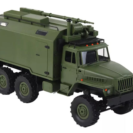 WPL B-36 nuotoliniu būdu valdomas RC karinis sunkvežimis, mastelis 1:16