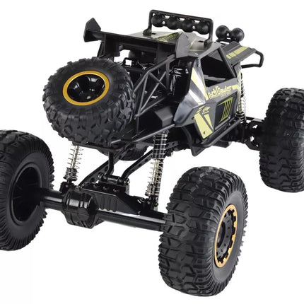 Didelis nuotoliniu būdu valdomas automobilis 1:8 mastelis 2.4G valdymas juodas