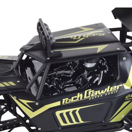 Didelis nuotoliniu būdu valdomas automobilis 1:8 mastelis 2.4G valdymas juodas