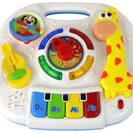 Edukacinis interaktyvus 2 viename stalas-lenta mažyliams