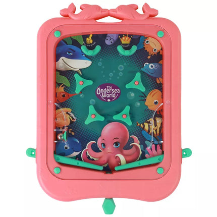 Mini pinball arkadinis žaidimas rožinis kamuoliukas