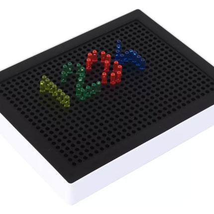 Maginė edukacinė lenta 3D apšviestas galvosūkis, 180 detalių.