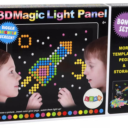 Magiska lenta 3D dėlionė, 276 elementai, su apšvietimu