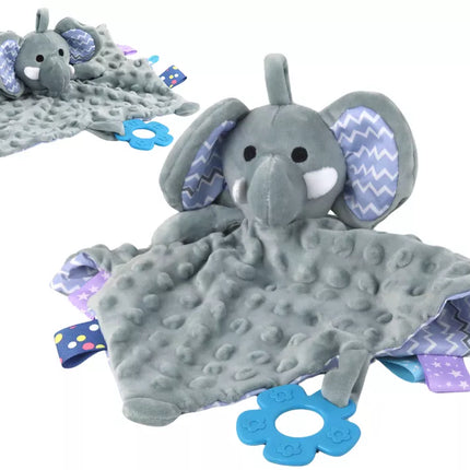 Drambliuko pliušinis žaislas, minkšta lovatiesė, vonelės, kramtukas, barškutis