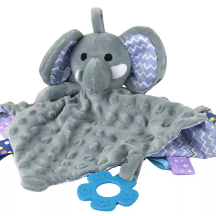 Drambliuko pliušinis žaislas, minkšta lovatiesė, vonelės, kramtukas, barškutis