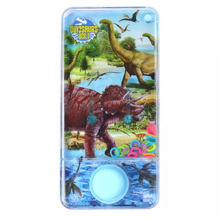 Arkadinio vandens žaidimas Dinozaurai Mėlynas Žalias Oranžinis