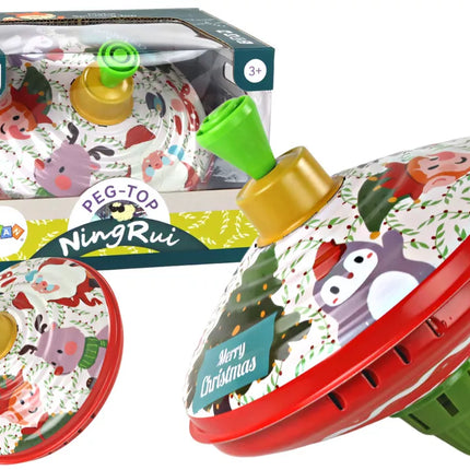 Tradicinis metalinis vilkelis Kalėdų Senelio tema