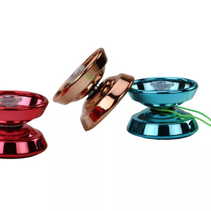 Aliumininis klasikinis jojo mėlynas, auksas, raudonas