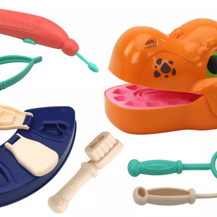 Kūrybinis rinkinys „Dinozaurų odontologas“ su plastilino priedais