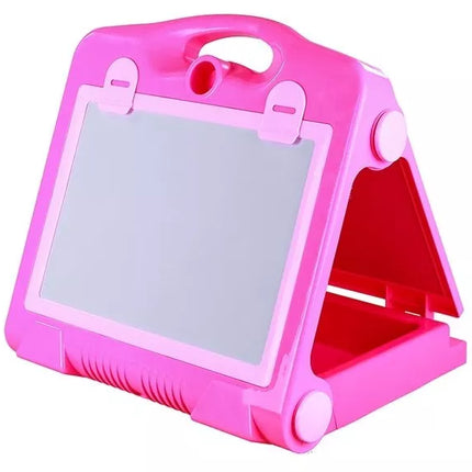 Sulankstoma 2 viename lenta - kreida ir markeriai