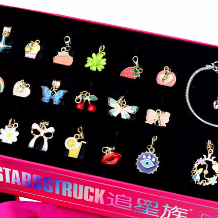 ""Pasidaryk pats" juvelyrikos rinkinys, karoliukai ir pakabukai dėžutėje, 1267 vnt."