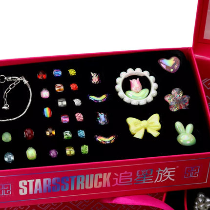 ""Pasidaryk pats" juvelyrikos rinkinys, karoliukai ir pakabukai dėžutėje, 1267 vnt."