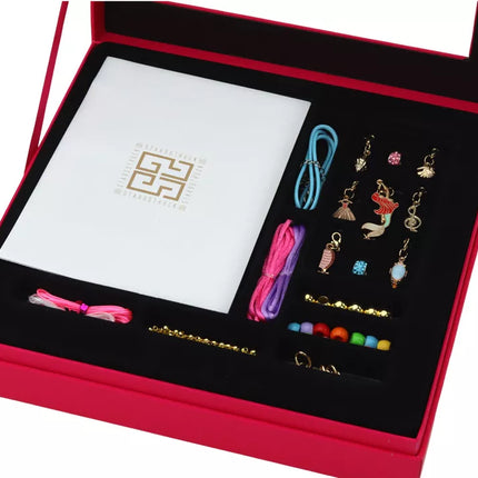 Papuošalų apyrankių gamybos rinkinys karolių pakabukai