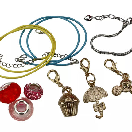 Rinkinys papuošalų apyrankėms, karoliukams ir pakabukams gaminti