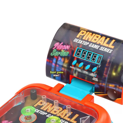 Pinball Arcade žaidimo LED žibintai Garsai Rezultatų suvestinė