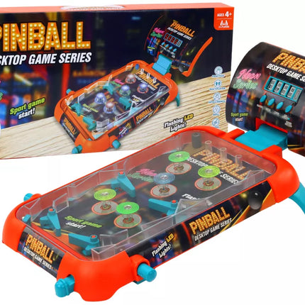 Pinball Arcade žaidimo LED žibintai Garsai Rezultatų suvestinė