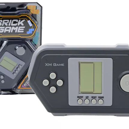 Elektronin
ė Tetris Brick žaidimų konsolė, juoda