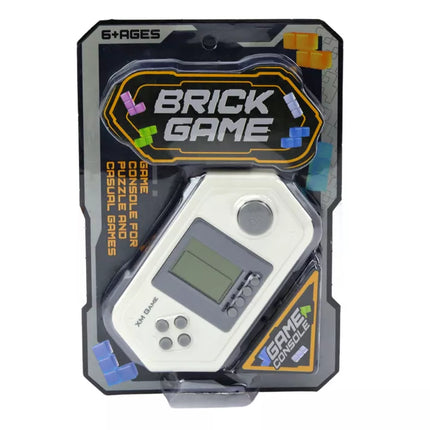GraTetris Brick Game elektroninė konsolė, pilka - balta
