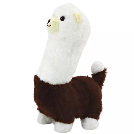 Interaktyvus bėgimo žaidimas, naminis gyvūnėlis Lama Alpaka, ruda, 23 cm