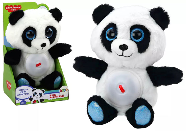 Panda Meškiuko Miego Lempa Lopšinės Mielas Žaislas Maskotas 30 cm