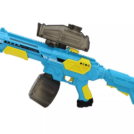 Mėlynas automatinis M416 belaidis vandens šautuvas