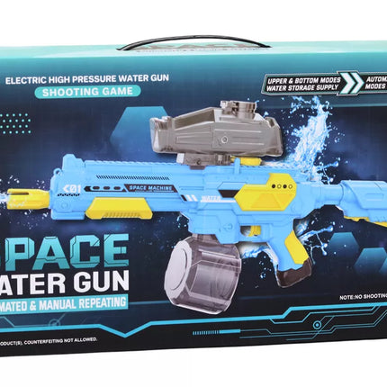 Mėlynas automatinis M416 belaidis vandens šautuvas