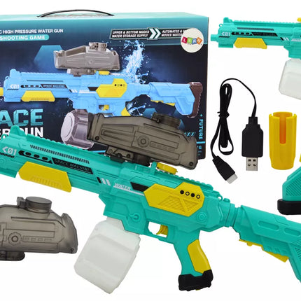 Žalias automatinis M416 be laido vandens šautuvas