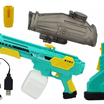 Žalias automatinis M416 be laido vandens šautuvas