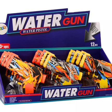 Mažas vandens šautuvas Geltonas Oranžinis Grafiti