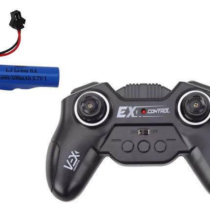 Nuotoliniu būdu valdomas RC miesto autobusas, raudonos ir baltos spalvos