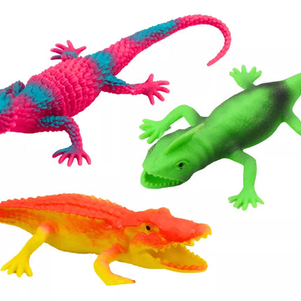 Figūrėlių rinkinys Driežai ropliai Spalvingi 8 vienetai