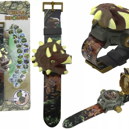 Žiūrėti 3D projektorių Dinozauras Triceratopsas 22cm x 5cm x 3cm