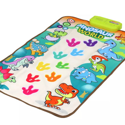 Edukacinis interaktyvus šokių kilimėlis Dinozaurai Šviesos Garsai