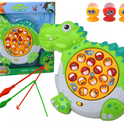 Žvejybos arkadinis žaidimas Žalias dinozauro pagrindas